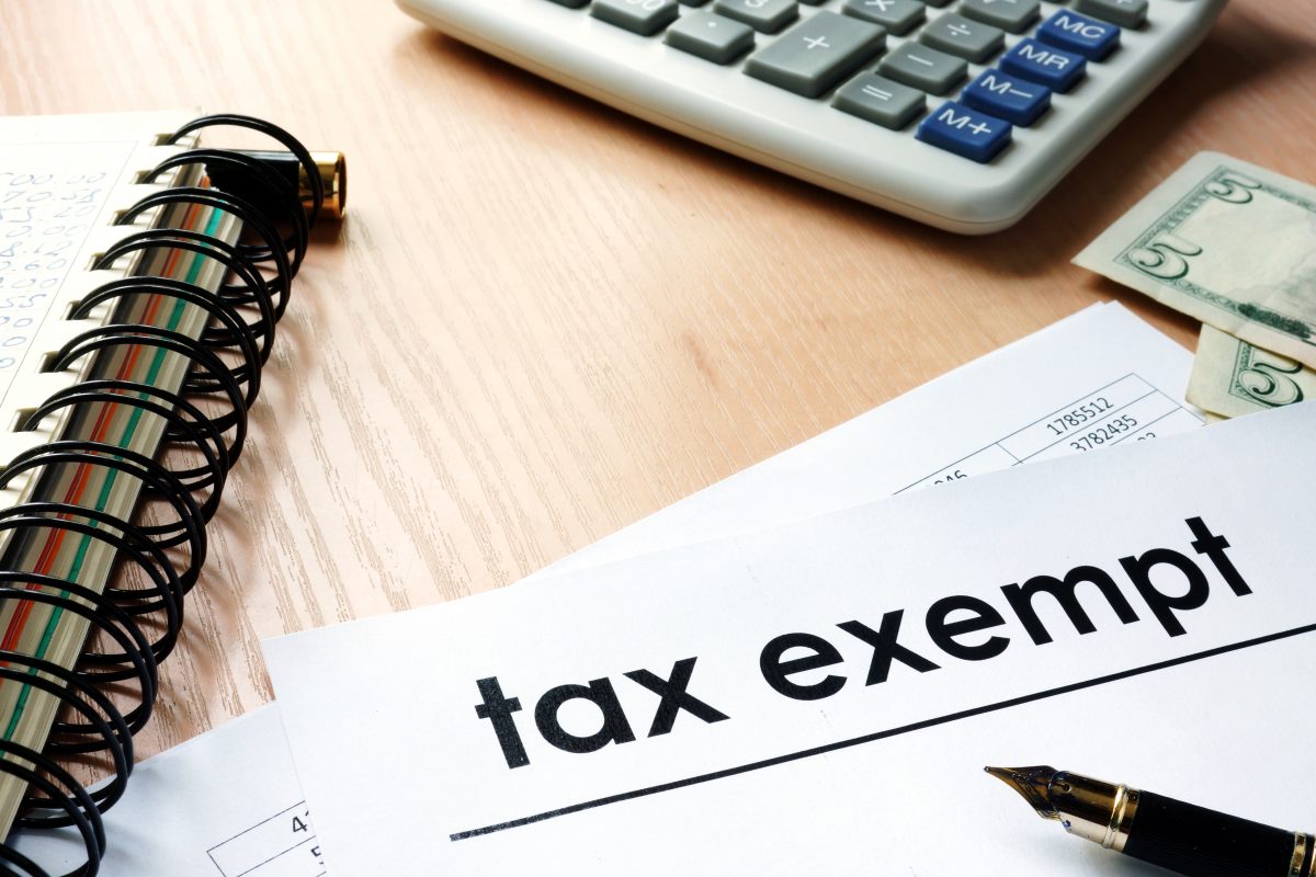 2020 Changes in Tax Exemption